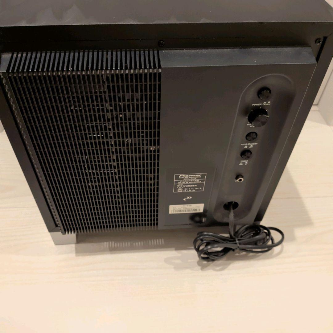 Pioneer S-51W サブウーファー ブラック 動作良好