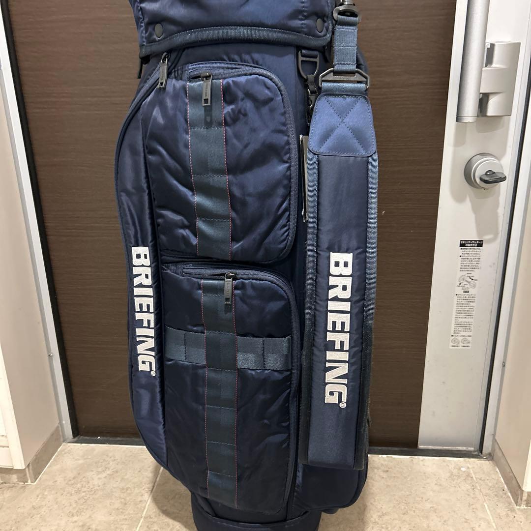 BRIEFING キャディバッグCR-6 ネイビー