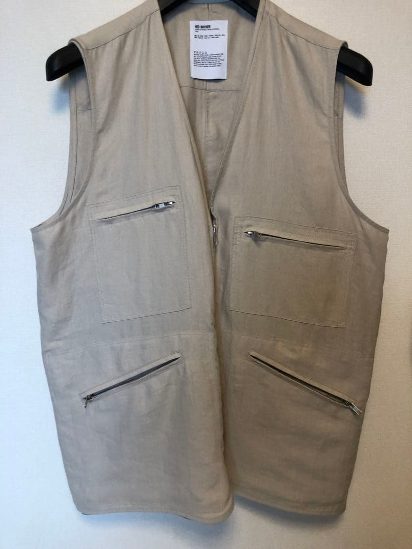 トップス HED MAYNER DOUBLE LAYERED CARGO VEST