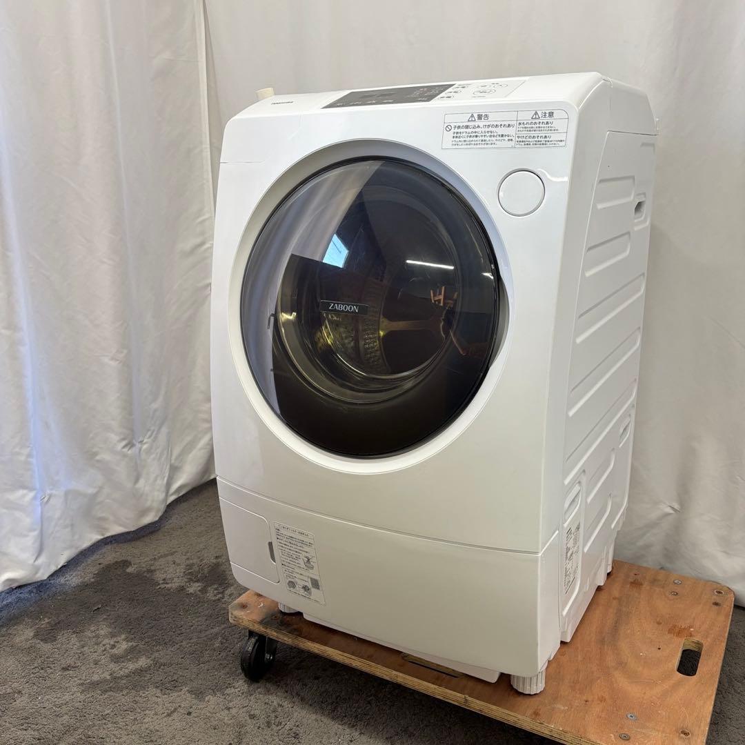29　東芝　ドラム式洗濯機　9キロ　乾燥　左開き　設置無料　綺麗　安い‼️