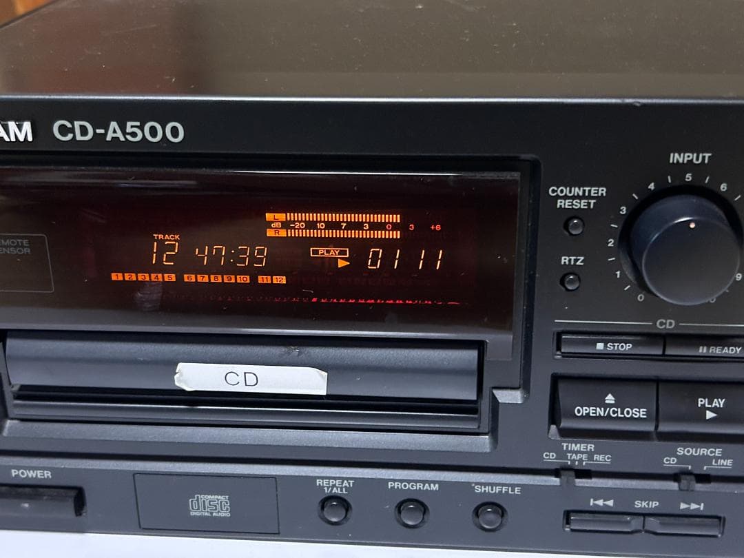 火*）様 TASCAM CD-A500 CD・カセットデッキ