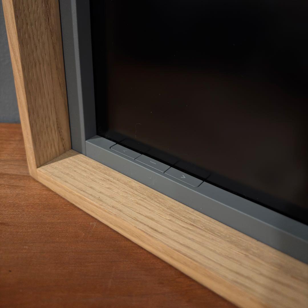 【希少・極美品】Atmoph Window 2 カリモク家具製 木製フレーム