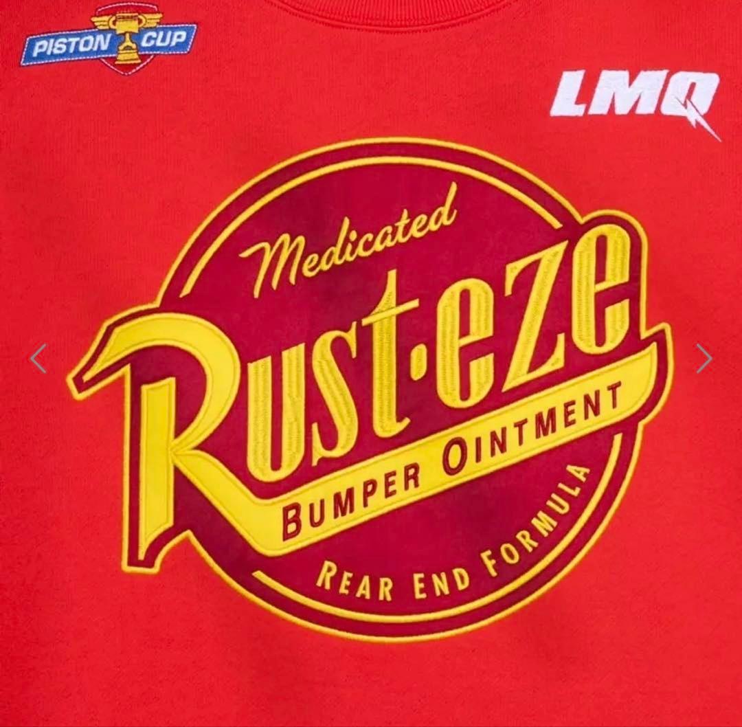 超希少　カーズ　マックイーン　ラジエータースプリングス　スウェット　ディズニー