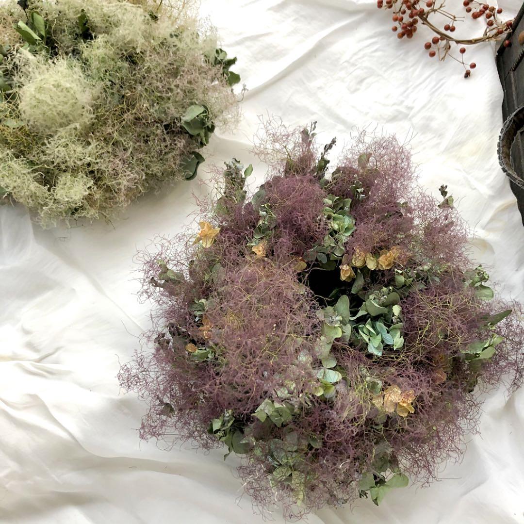 スモークツリーとユーカリのフライングリース