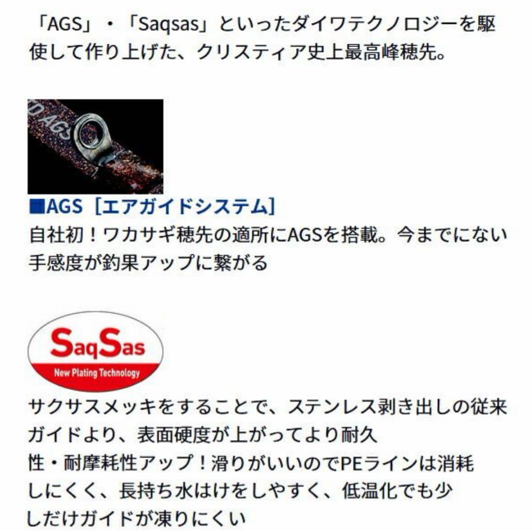 DAIWA Crystia LTD AGS SSS 29cm 速攻 290