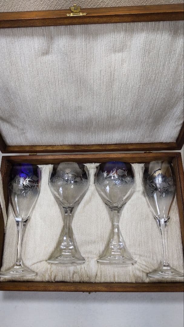 オリジナルワインカクテルグラスセット。