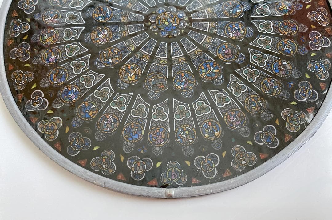 ノートルダム大聖堂 バラ窓 ローズウィンドウ ステンドグラス グラスマスターズ