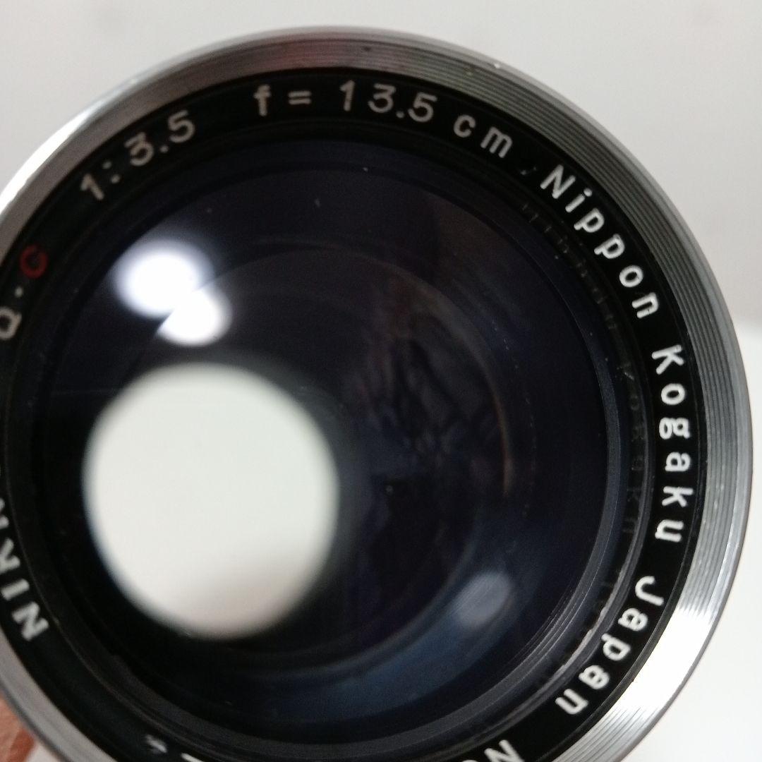 Nikkor Q.C 135mm f/3.5 レンズ