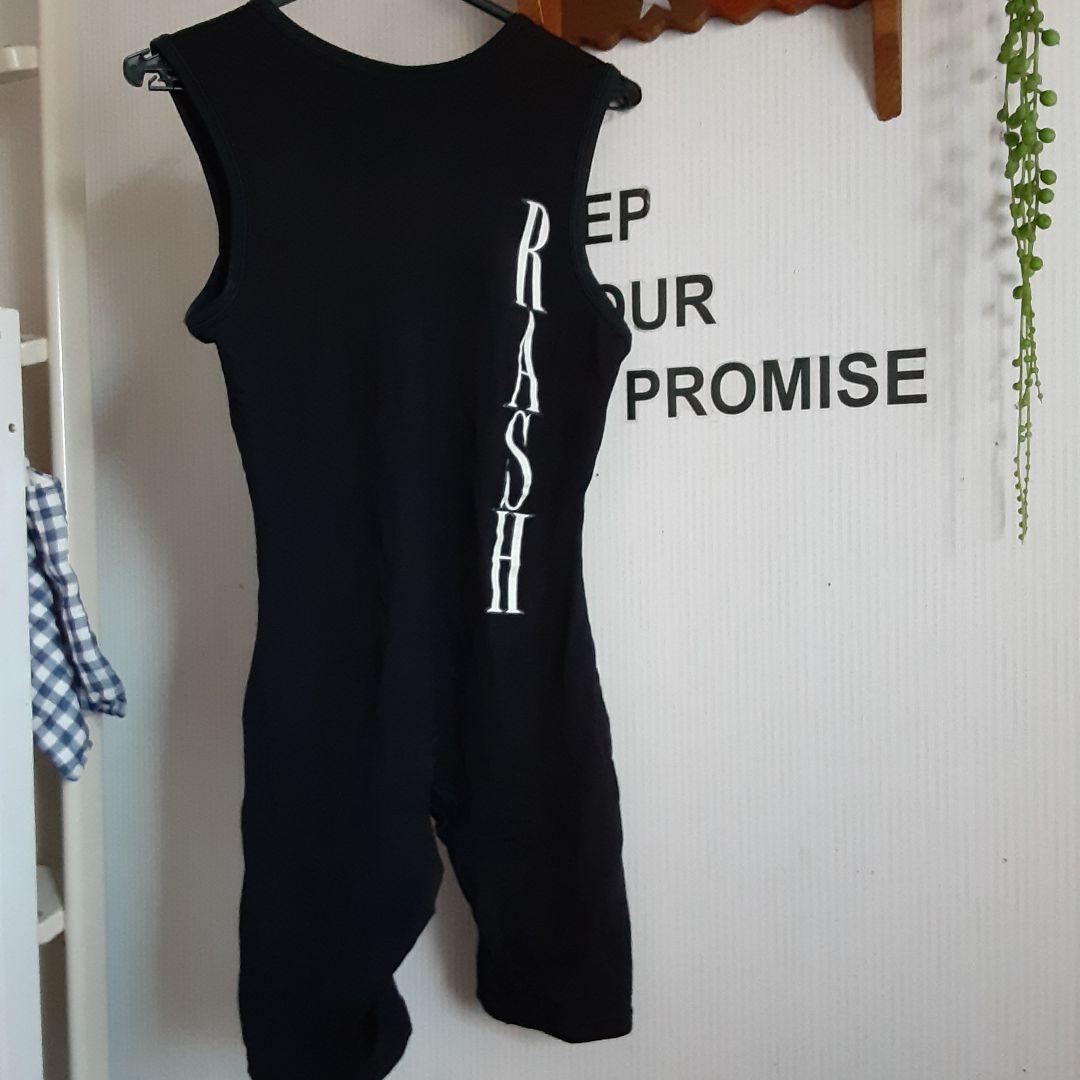 RASH ショートジョン ウェットスーツ 黒 日本製