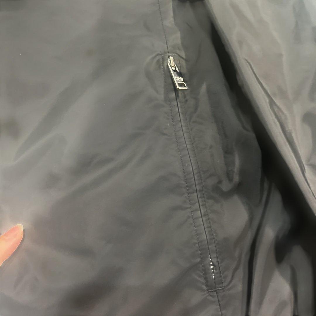 プラダナイロンジャケット(リバーシブル)(ブラック)