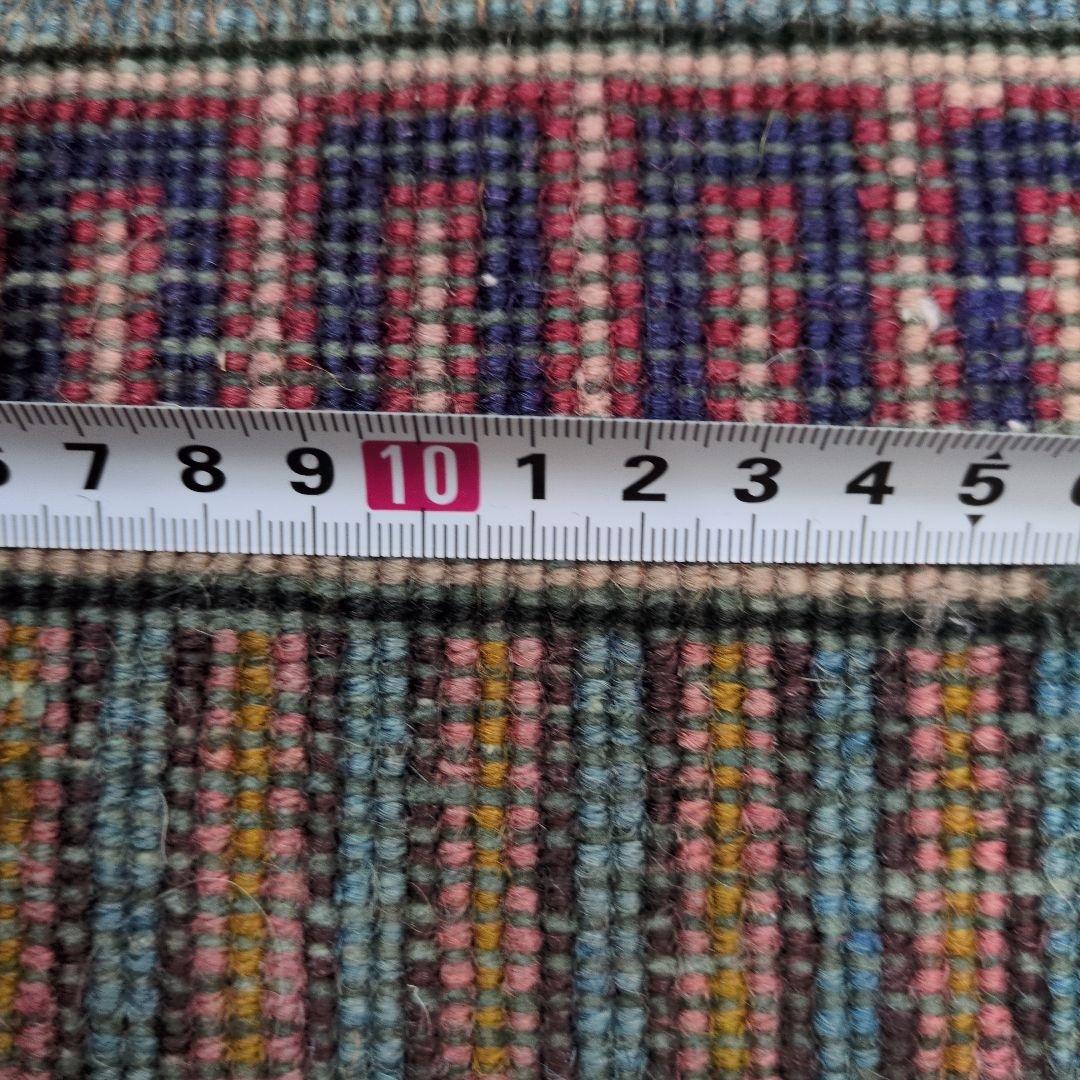 ペルシャ絨毯 パッチワーク アンティーク 156x102手織り クリーニング済み