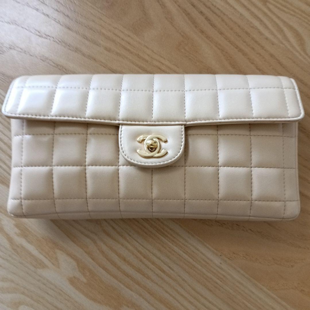 状態良いです CHANEL シャネル チョコバー チェーン ショルダーバッグ