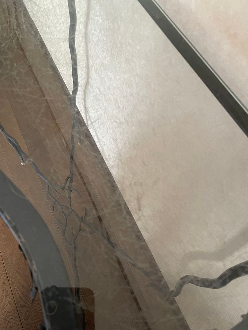 コンソールテーブル オルノ アイアン 植物モチーフアンティーク