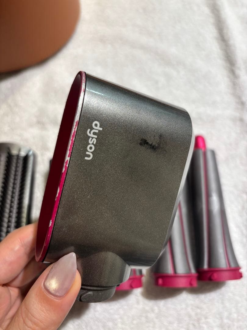 Dyson Airwrap シルバー ピンク 付属品あり