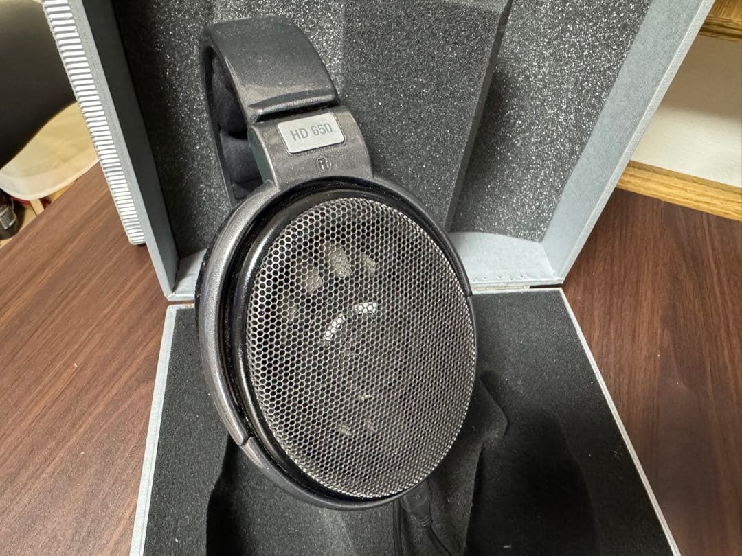 Sennheiser HD 650 リファレンスクラス ヘッドホン　初版