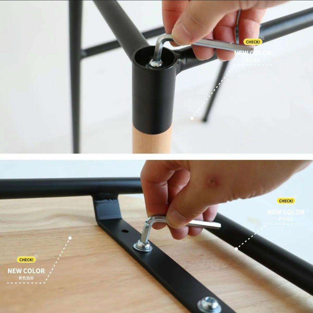 285未使用】BAR　スツール BAR　チェア 北欧 天然木 カウンターチェア