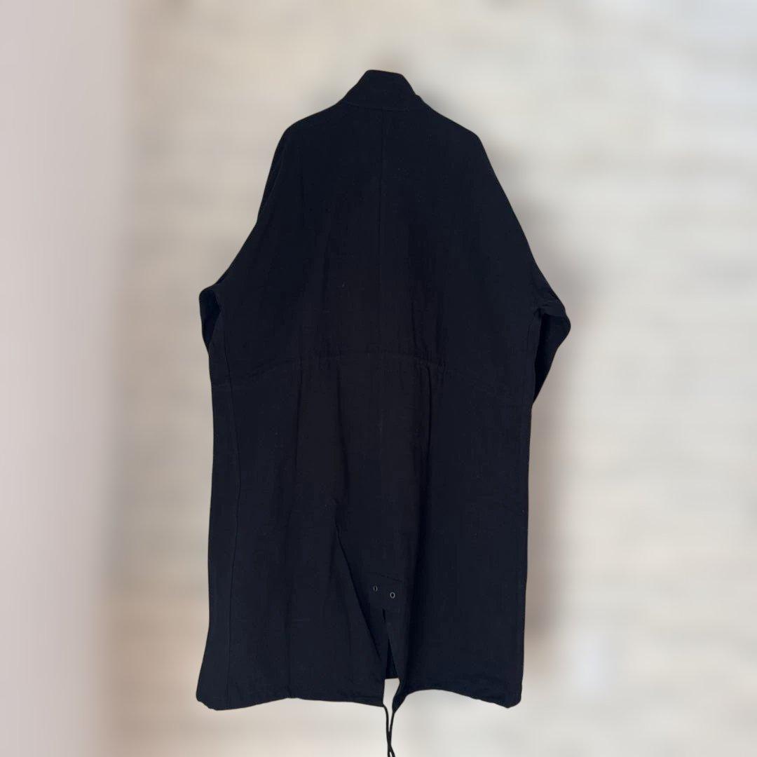 natto ブラック モッズコート