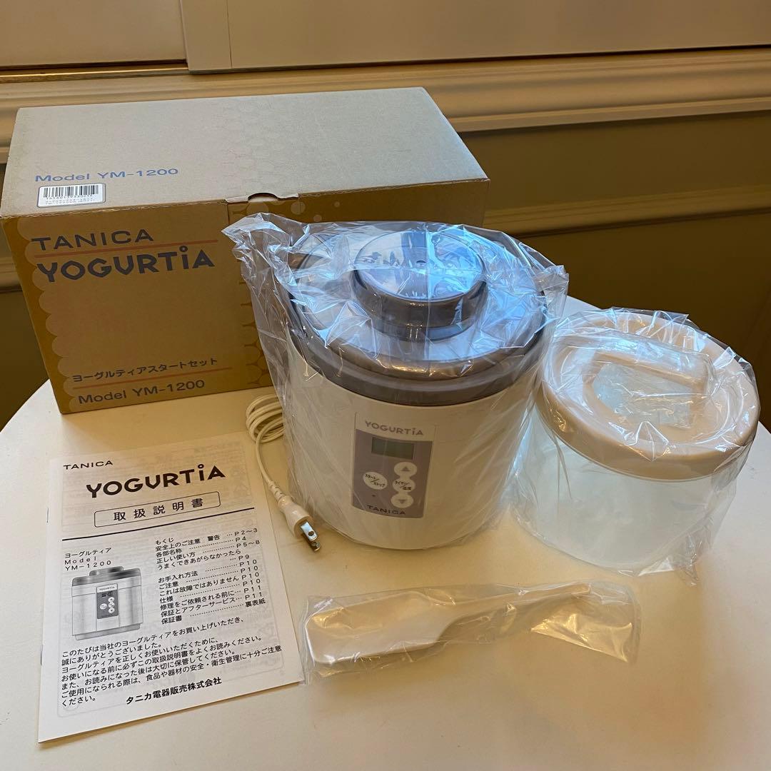 (新品)TANICA ヨーグルトメーカー /水切りバスケット の二点セット