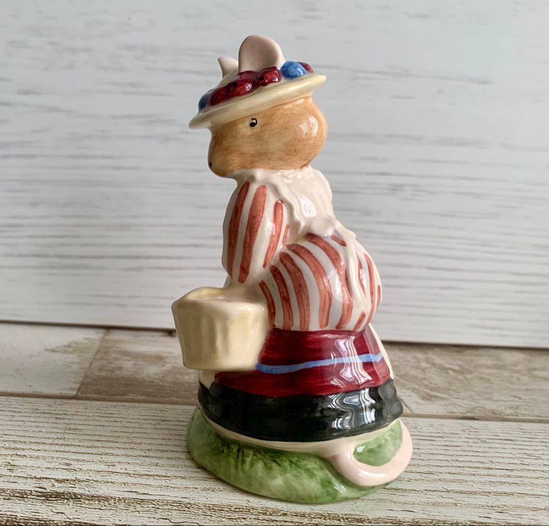 もりねずみだんしゃく夫妻 フィギュリン ブランブリーヘッジ 置物