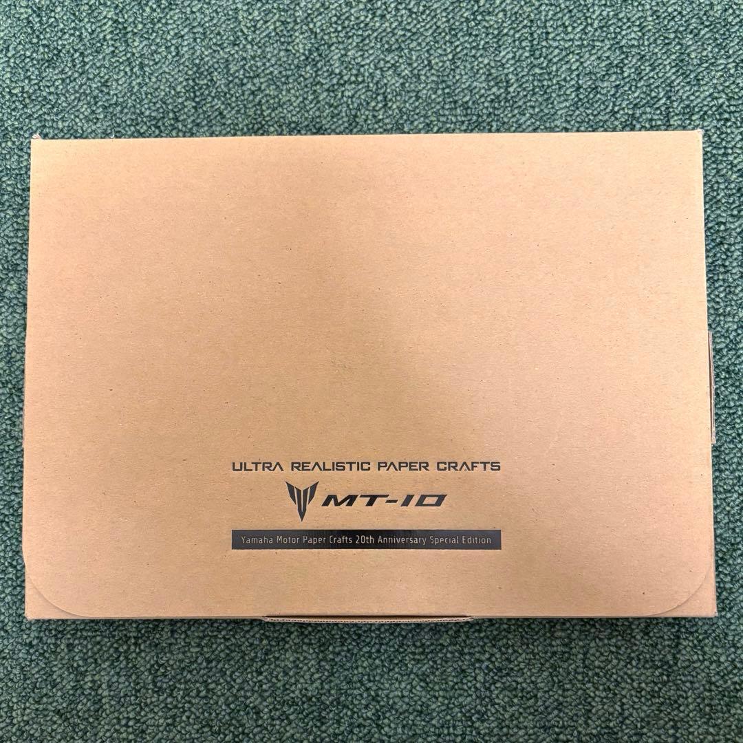 当選賞品 ヤマハ発動機 20周年記念 ペーパークラフト MT-10