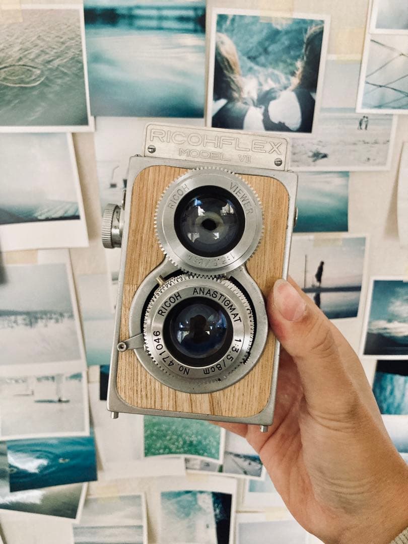 【修理&カスタマイズ済】Ricohflex VII / 80mm F3.5