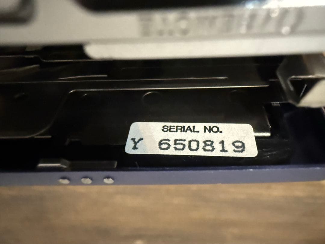 SONY ポータブルMDレコーダー MZ-R55 本体色サイレンス・ブルー