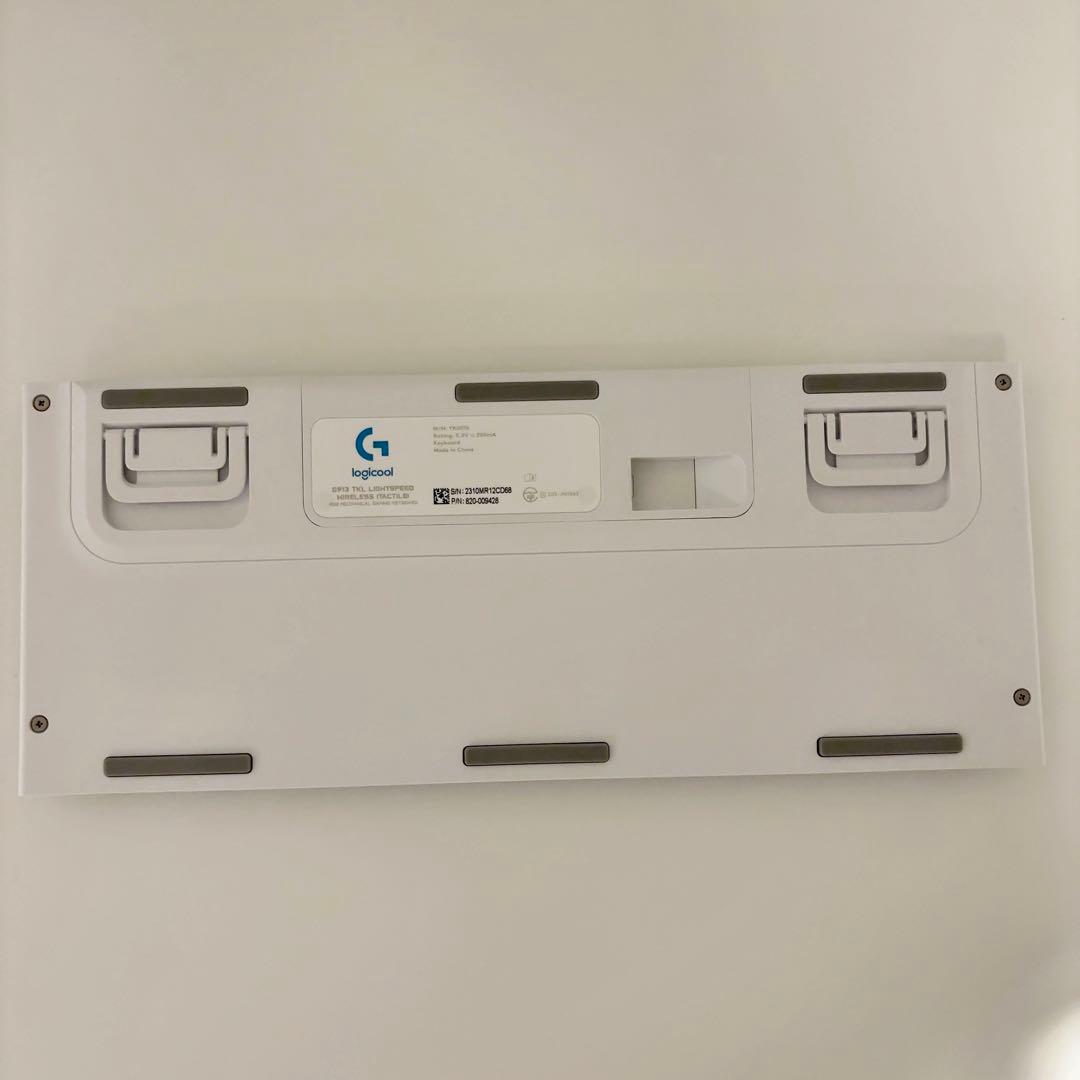 Logitech G913 TKL RGB ワイヤレスキーボード ホワイト