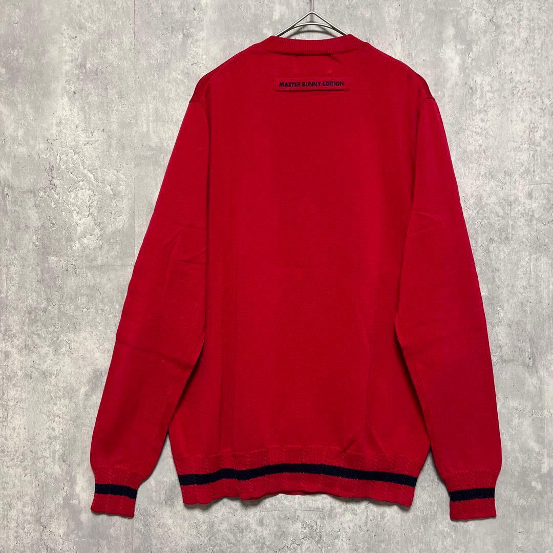 【854】マスターバニーエディション【4】柔らかニット　赤系　極美品　セーター