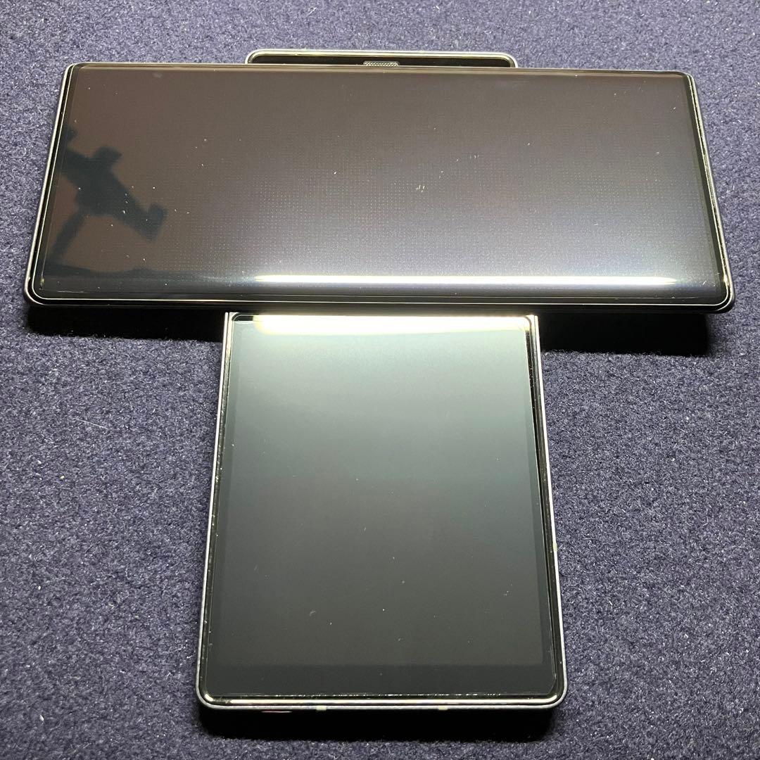 希少 新品同様 LG WING 8/128GB LM-F100N ブラック