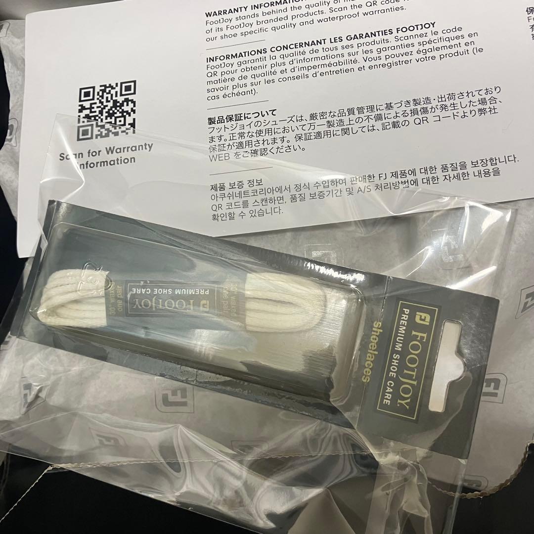 FootJoy フットジョイ ゴルフシューズ ホワイト 26cm ワイド