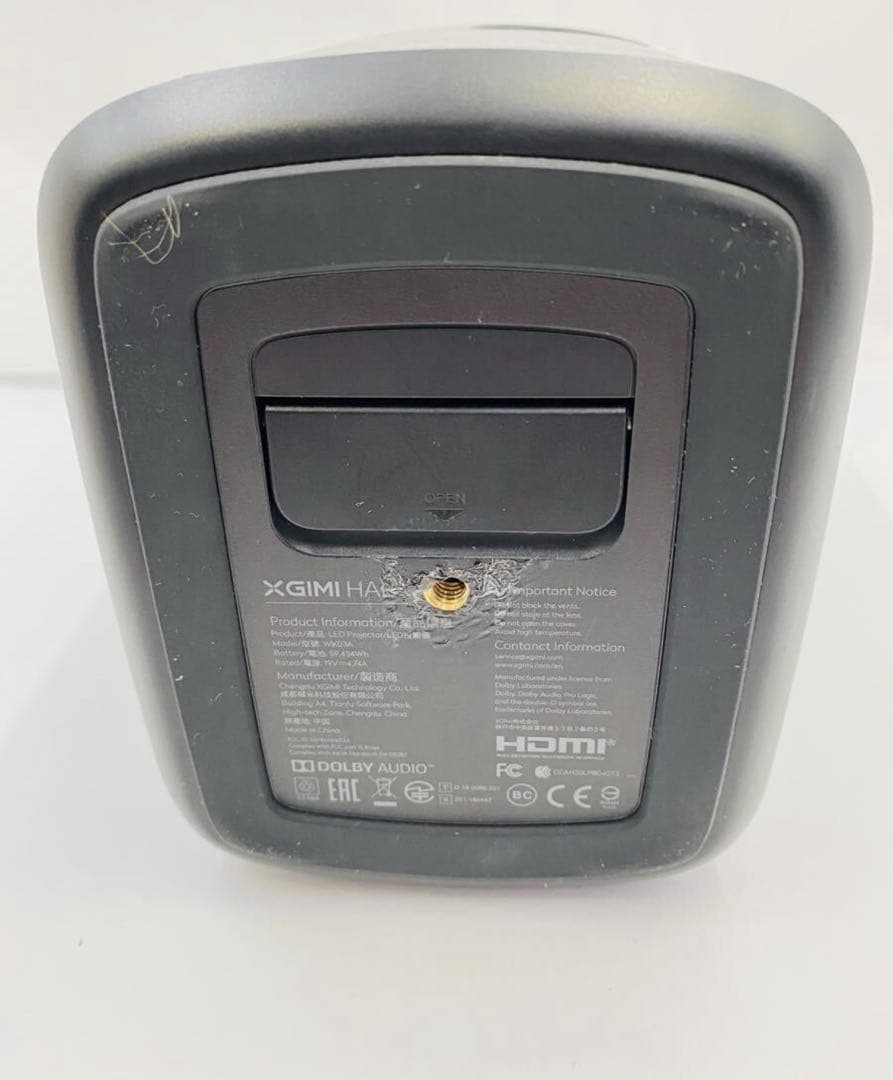 XGIMI halo プロジェクター本体 電源アダプター付き