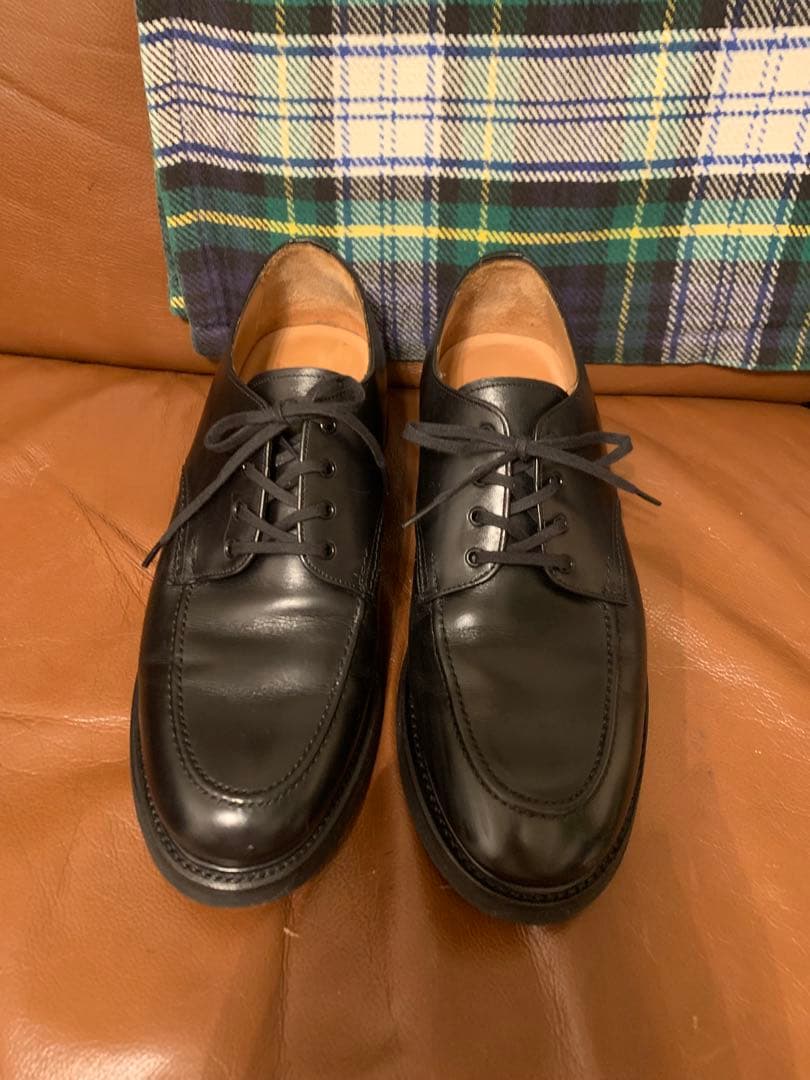 TOOLS AND CONSTRUCTION Uチップシューズ ブラック 41h