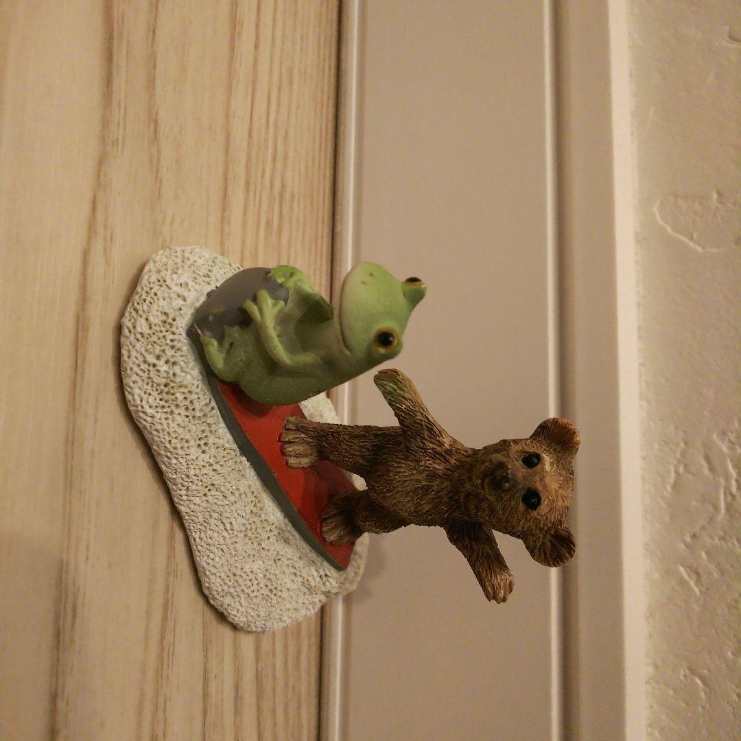 コポー カエル こたつ 湯飲み 熊とソリ セット