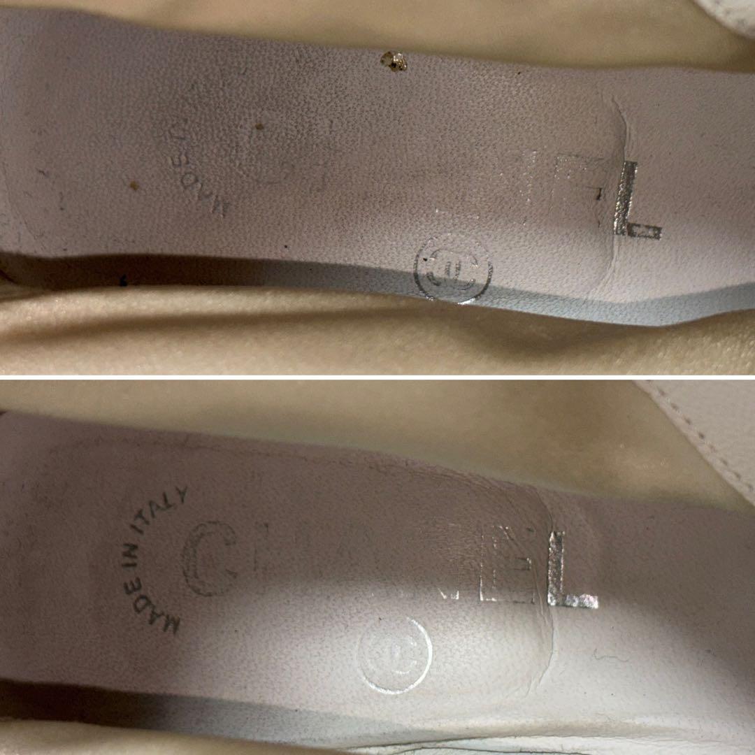 CHANEL シャネル ココマーク ボタン ブーツ 36 1/2