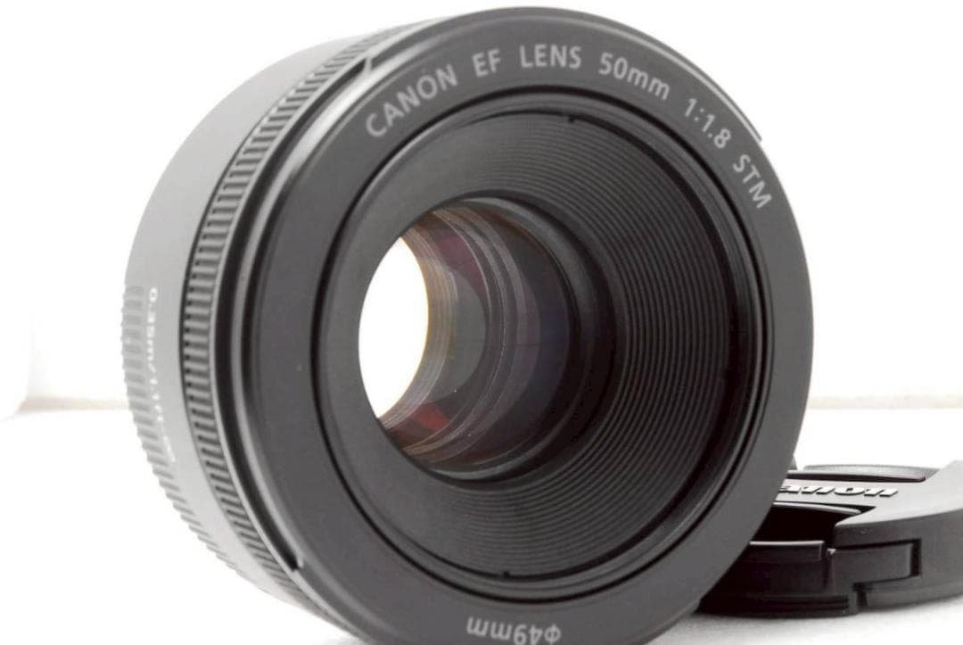 Canon EF 50mm F1.8 STM ✨ 単焦点レンズ キヤノン