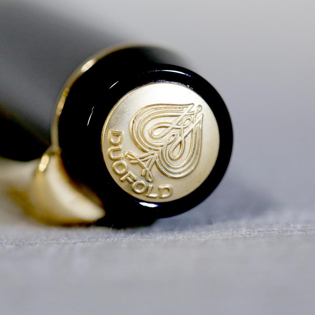 【美品 送料込み】パーカー 万年筆 デュオフォールド センテニアル ブラック