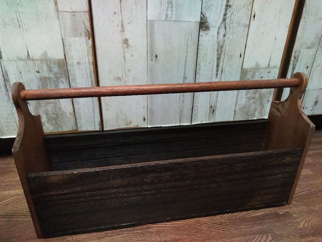 専用ページ【受注制作】4足収納可♡男前スリッパラック 木製 ハンドメイド