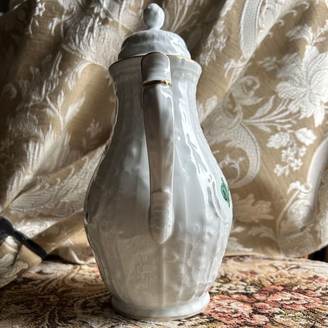 ドイツ製 Rosenthal サンスーシ宮殿の庭園 ― マイセンフラワーグリーン