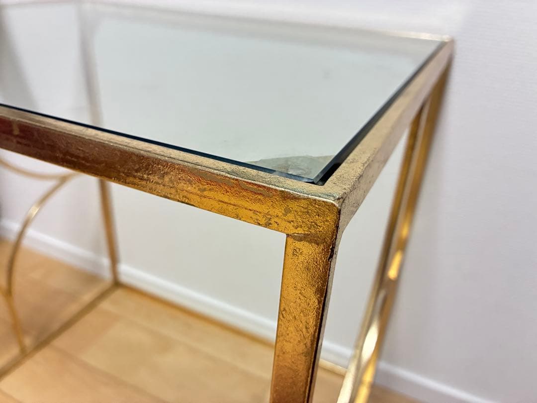 ZARA(ザラホーム) ガラスサイドテーブル