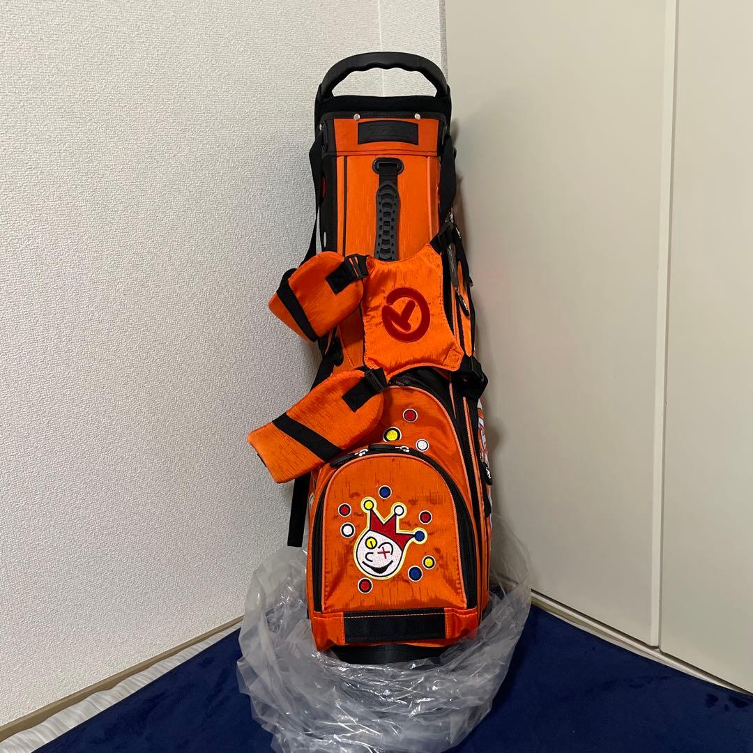 スコッティキャメロン　キャディバッグ　スタンド式　オレンジ