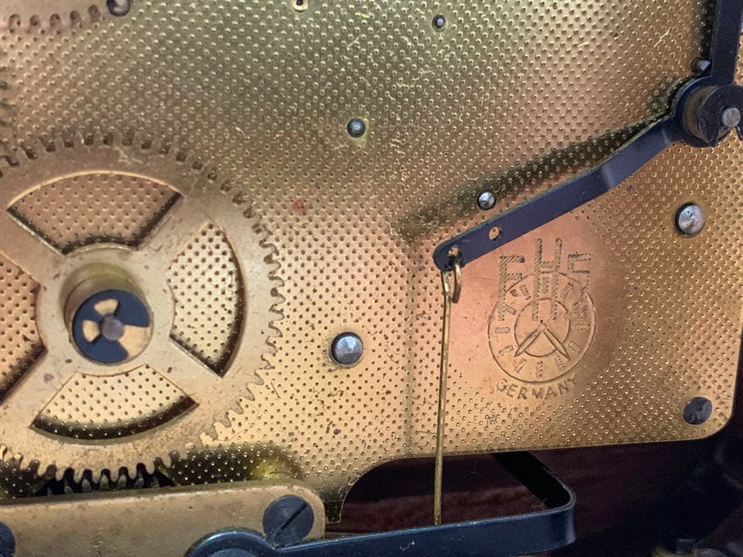 Hermle レトロ木製置時計