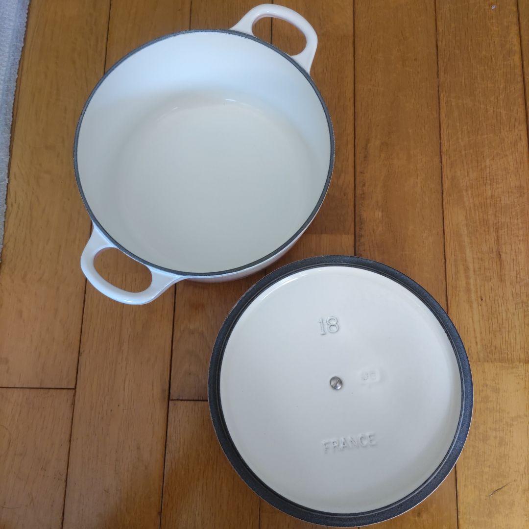 LE CREUSET ココットロンド　パウダーピンク18cm