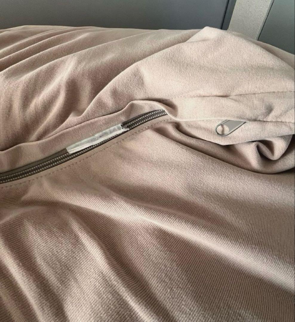 中古Yogibo Max⭐︎本体⭐︎ライトグレー ビーズクッション