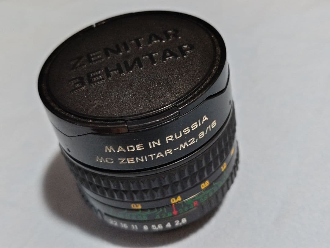 MC ZENITAR 16mm F2.8 FISH-EYE M42マウント