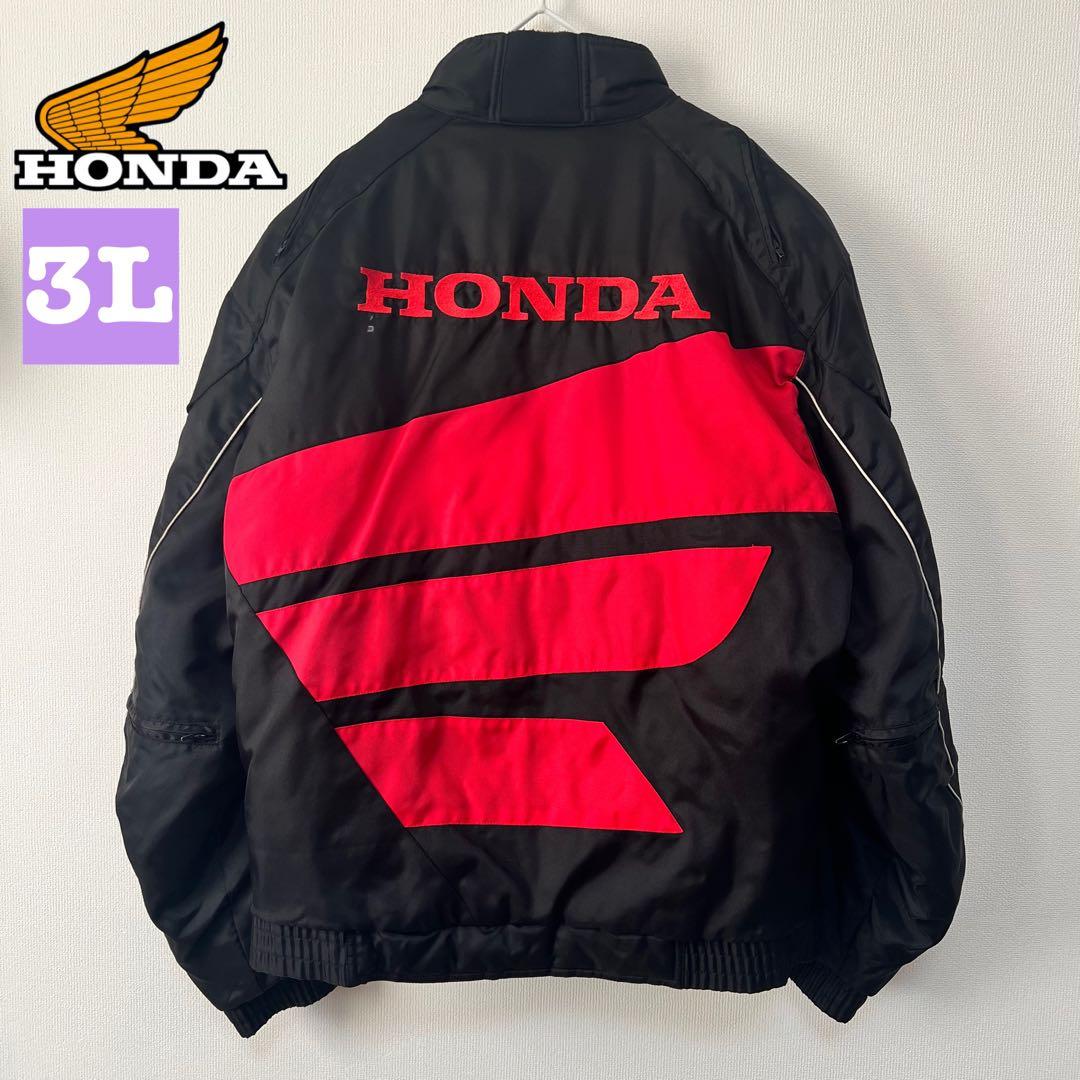 特大）　ホンダ　バイクジャケット　ライダース　ウイングロゴ　３Ｌ