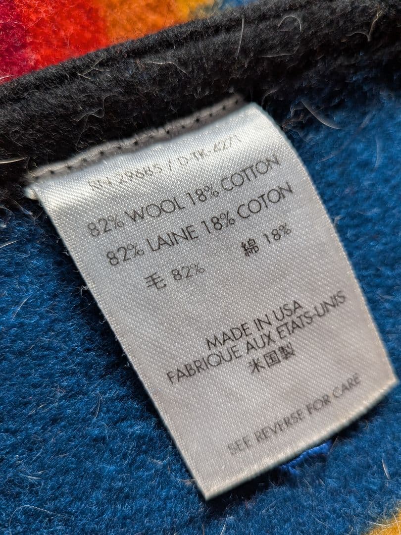 正規店購入　ペンドルトン　ブランケット　ジョセフチーフ購入価格約¥60000