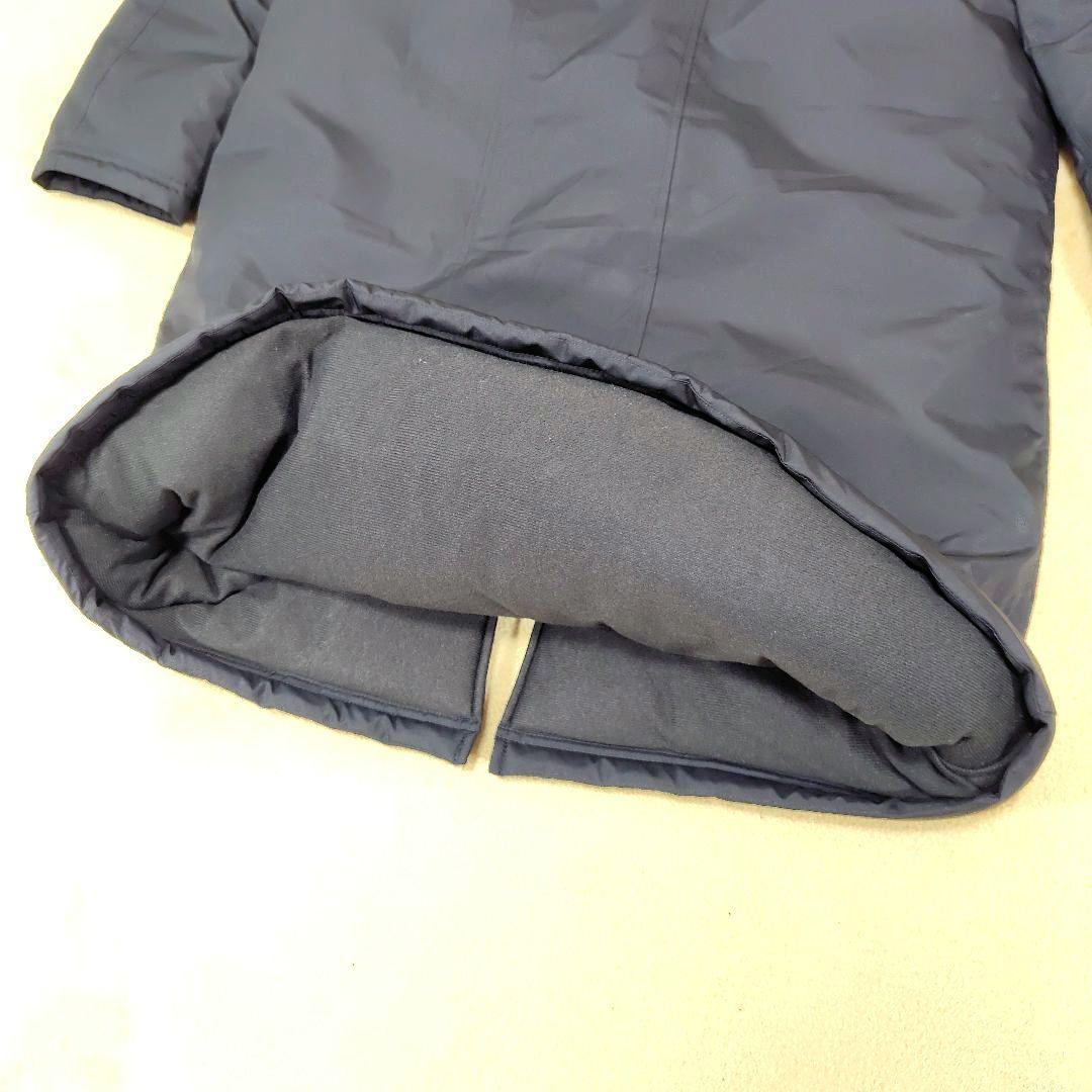 新品未使用 アンダーアーマー ロングコート ベンチコート サッカー L ブラック