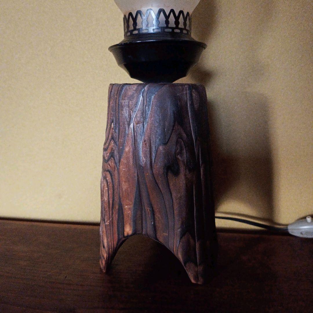 【ヴィンテージ】ランプ 昭和レトロ プリミティブ オイルランタン ガラス