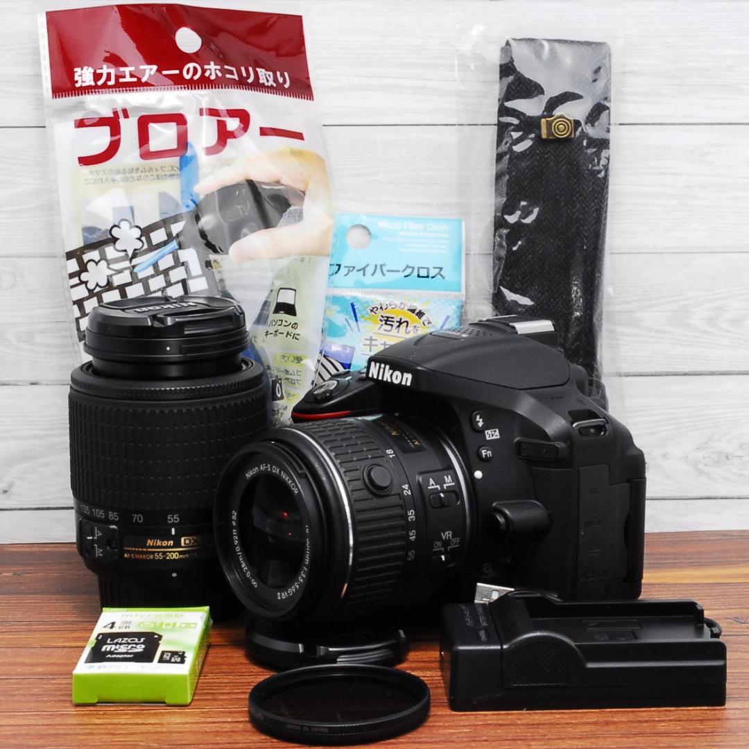 ひまお ✨使用回数少 自撮り可能機種✨ニコン Nikon D5300 ダブ