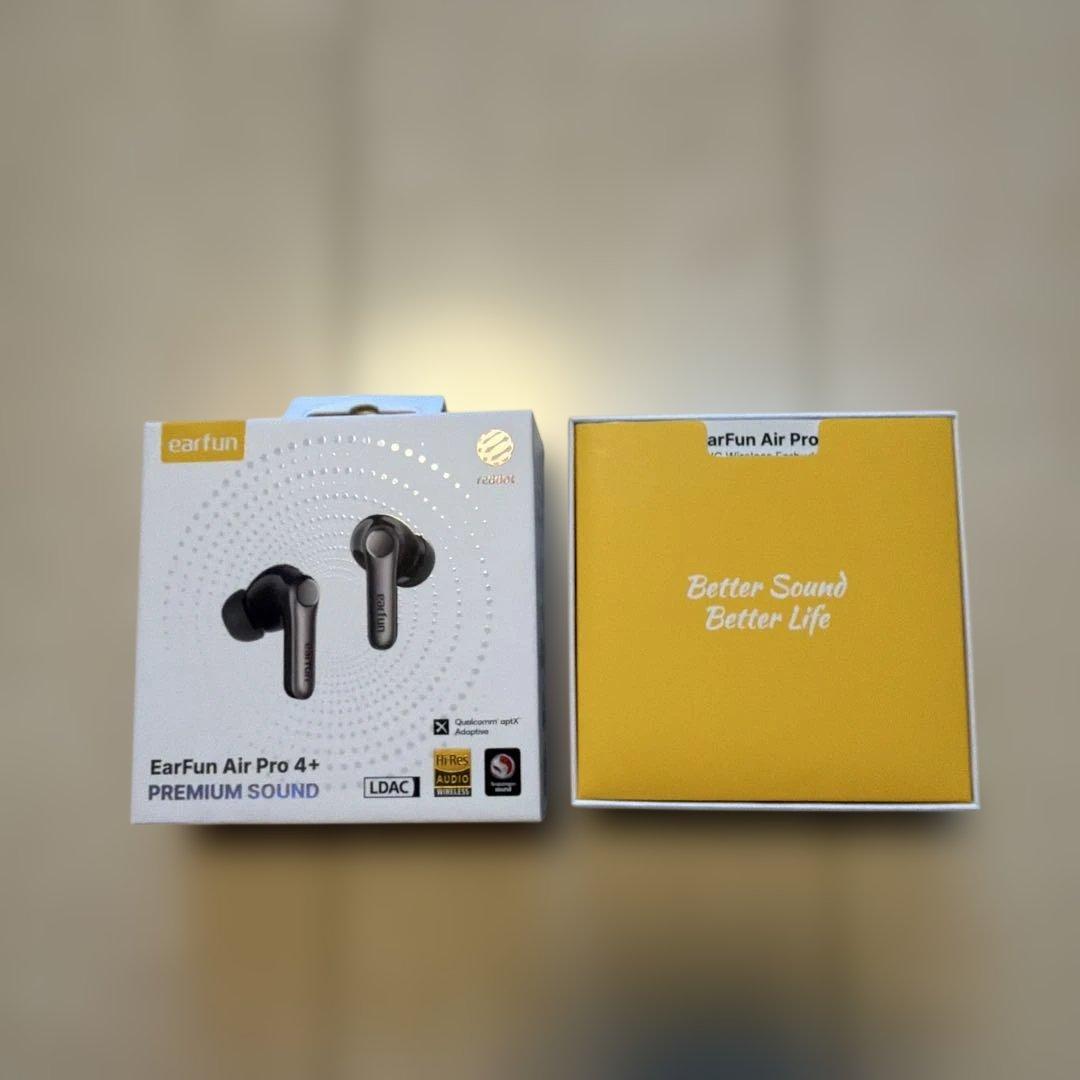 【ほぼ未使用】EarFun Air Pro 4+ ワイヤレスイヤホン